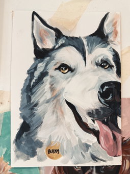 Mothers Day Pet Portrait 