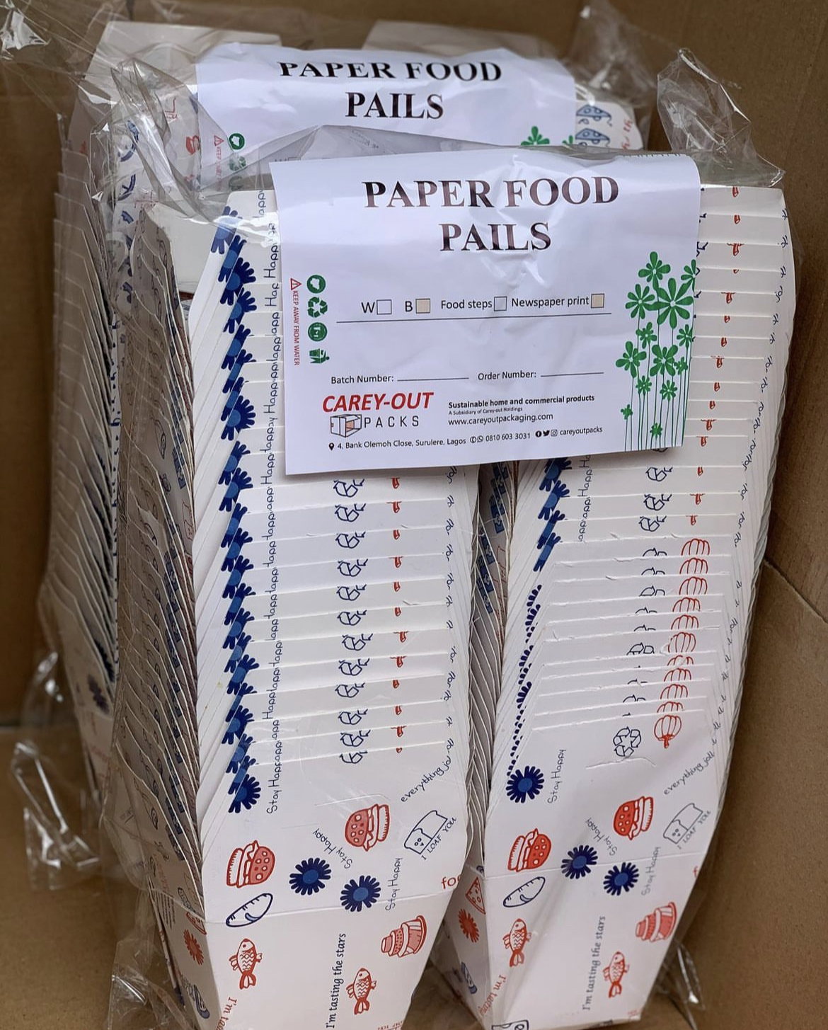 CHINESE TAKEOUT PAILS - FOODSTEPS - 947ml ( 32oz)_9