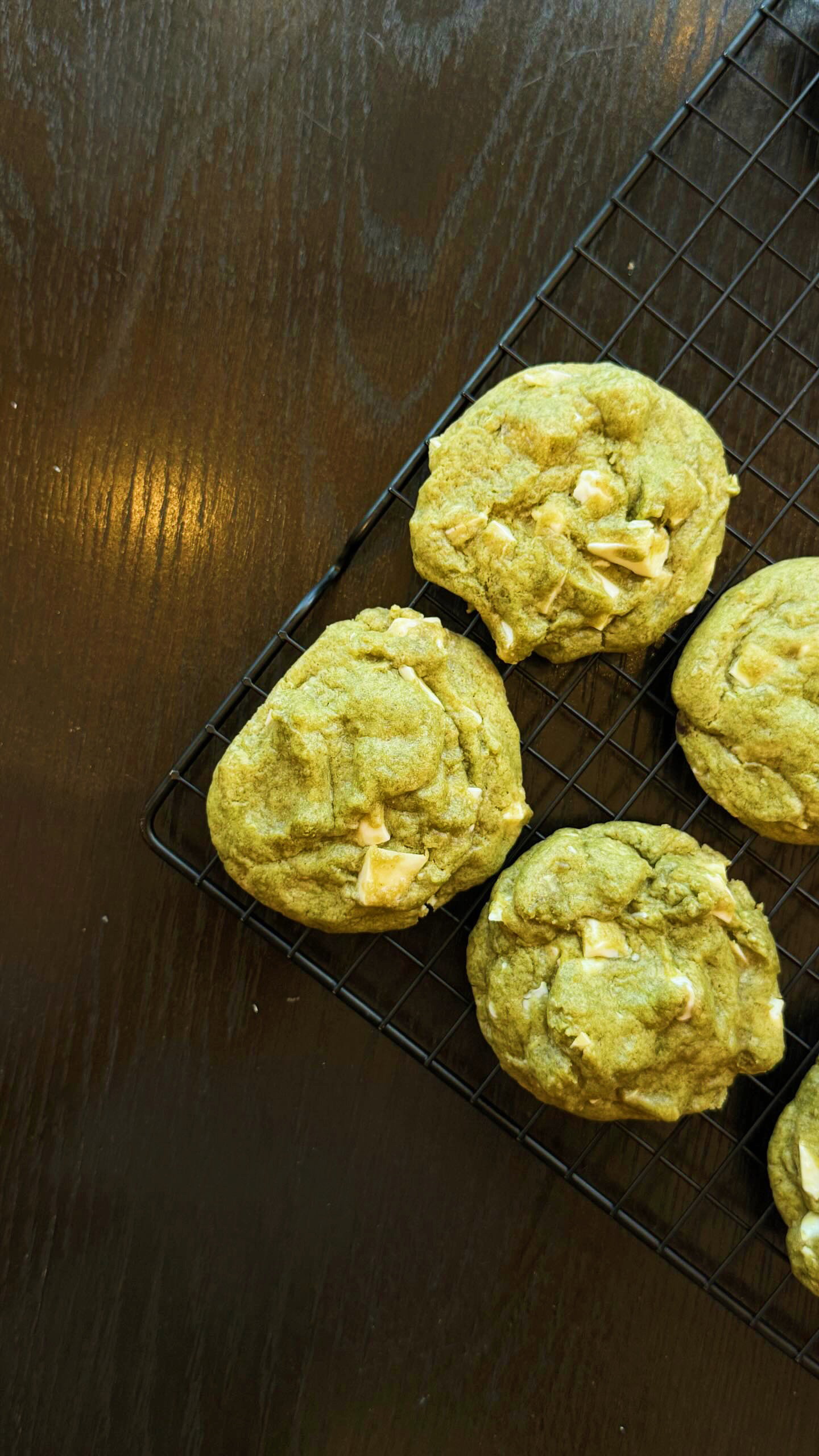 Matcha White Chunk Cookies_0