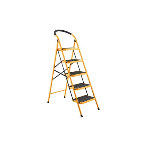 VOREL STEEL 5-STEP LADDER