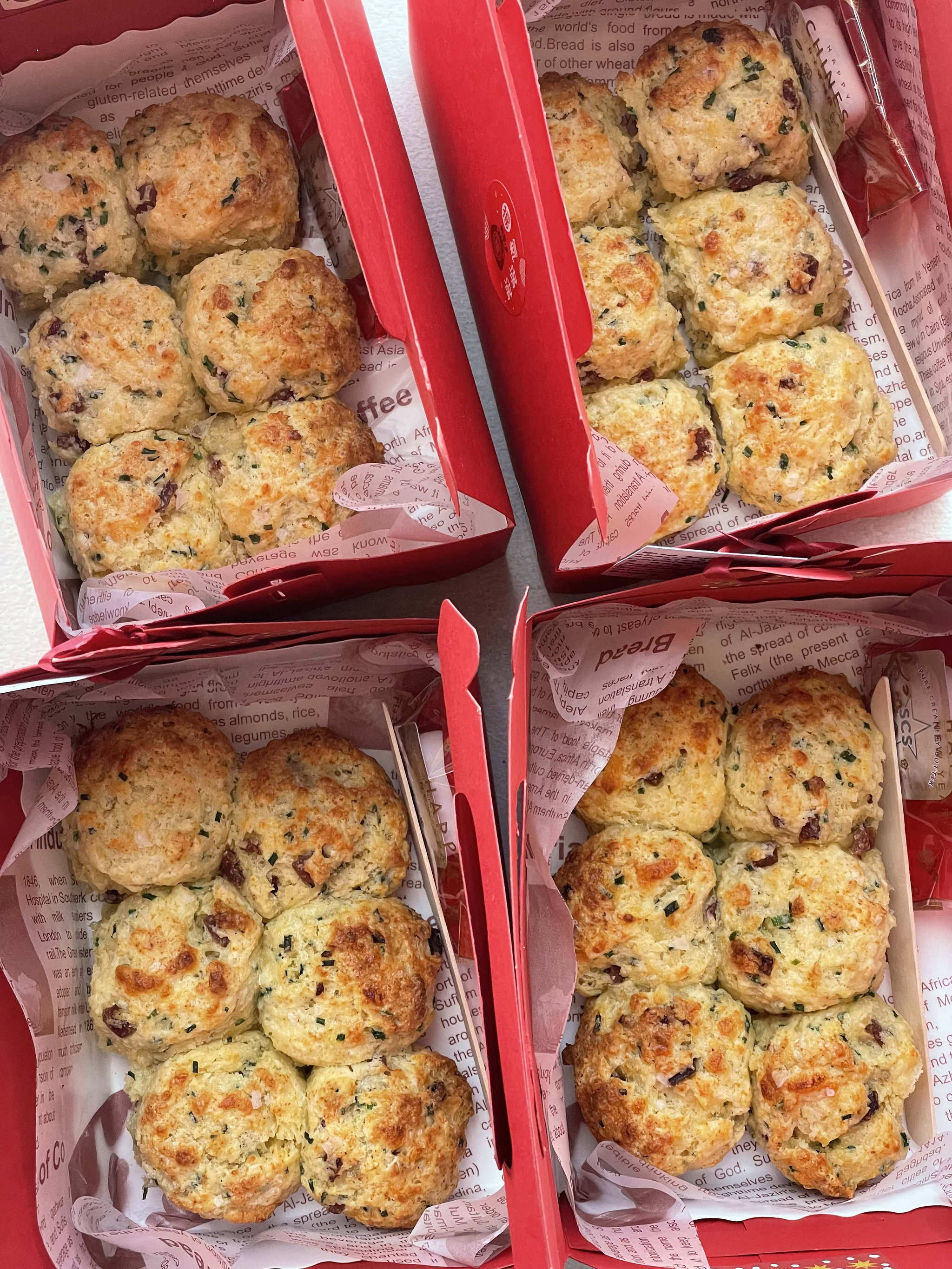 Bak Kwa & cheese scones _3