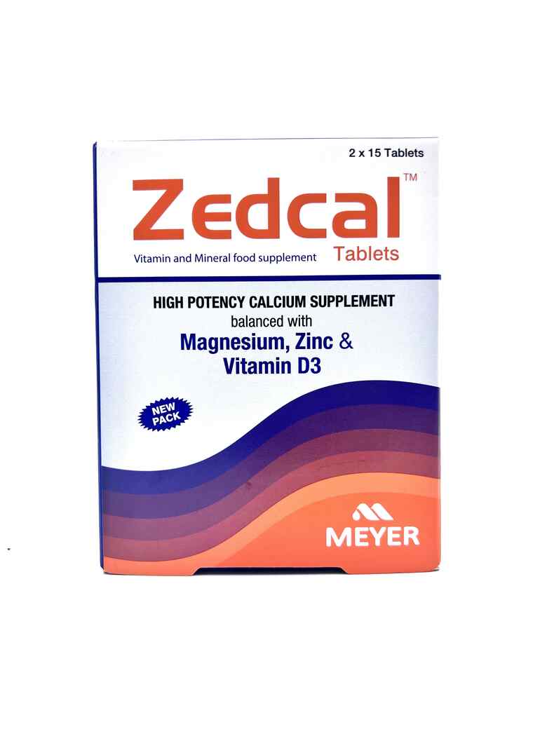 Zedcal Tablets(Calcium/Magnesium/Zinc) 30's_0