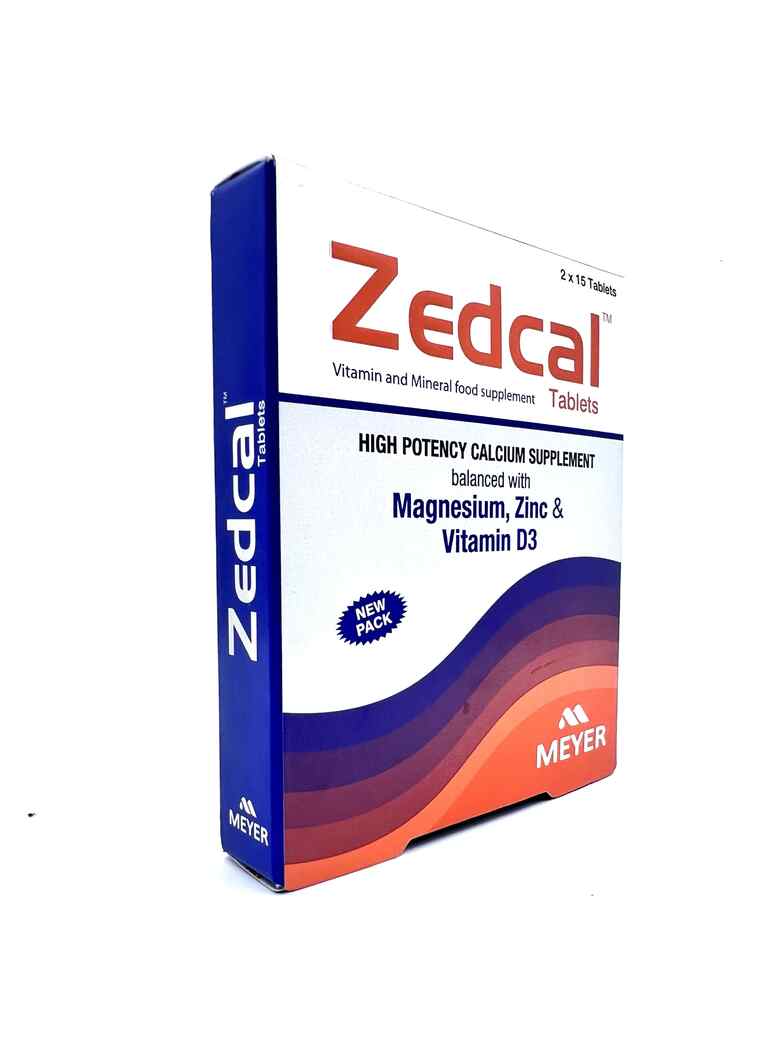 Zedcal Tablets(Calcium/Magnesium/Zinc) 30's_1