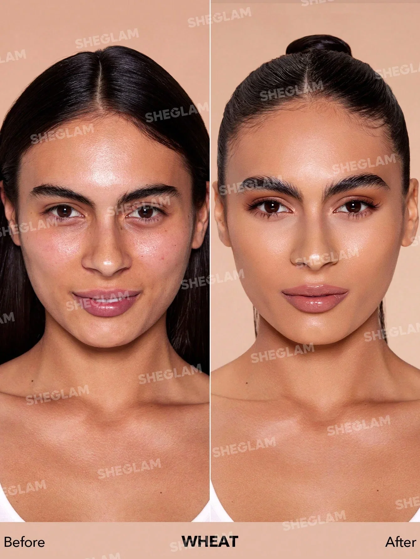 SHEGLAM Skinfinite Hydrating Foundation Sample - Wheat_1