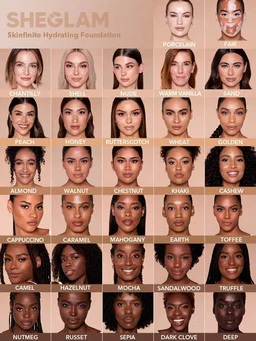 SHEGLAM Skinfinite Hydrating Foundation Sample - Walnut