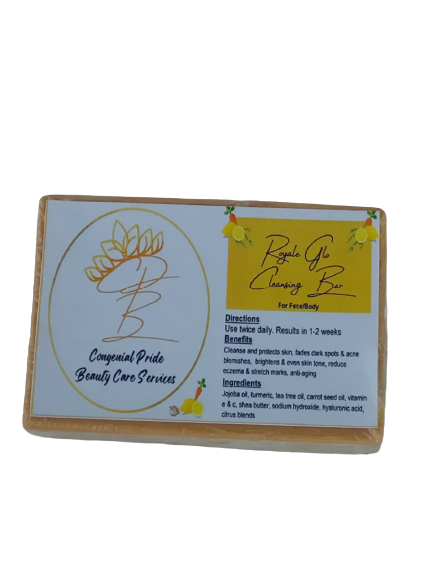 Royale Glo Cleansing Bar (Turmeric Face & Body Soap)_2