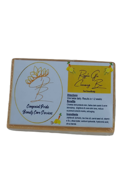 Royale Glo Cleansing Bar (Turmeric Face & Body Soap)