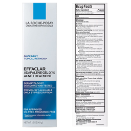 La Rocha Posay Effaclar Adapalene Gel 0.1% Acne Treatment 45g