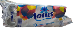 LOTUS TOILET TISSUE ROLL 10 PCS