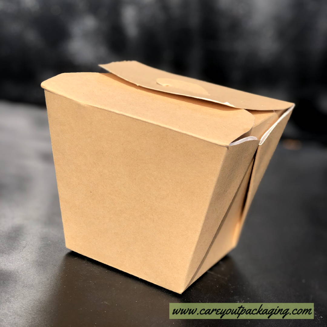 CHINESE TAKEOUT PAILS - PLAIN BROWN - 3 SIZES _8