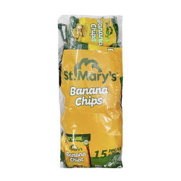 St Mary's Crispy Banana Chips 15 Units / 36 g