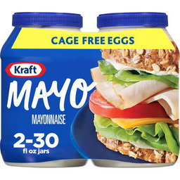 Kraft Cage-free Eggs Mayonnaise 2 Units / 887 ml / 31 oz