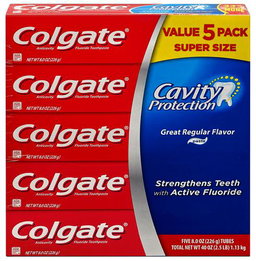 Colgate Toothpaste Cavity Protection 5 Units / 8 oz
