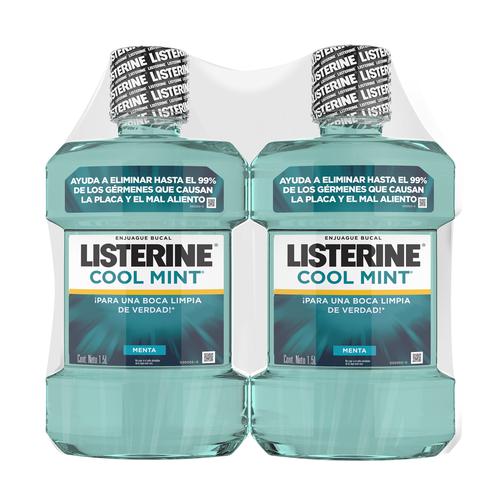 Listerine Cool Mint Mouthwash 2 Units / 1.5 L_0