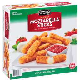 Member’s Selection Breaded Mozzarella Sticks 2.04 kg / 4.5 lb