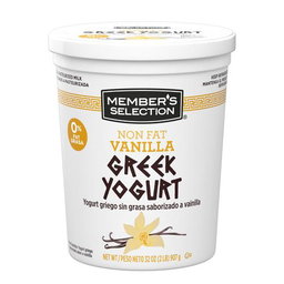 Member's Selection Vanilla Greek Yogurt 2 lb / 908 g