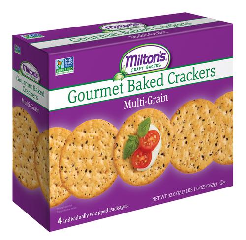 Milton's Multi-Grain Crackers 4 Units / 238 g / 8.4 oz