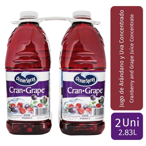Ocean Spray Cran-Grape Juice with Vitamin C 2 Units / 2.84 L / 96.03 oz_0