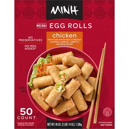 Minh Chicken Egg Rolls 50 Units / 26 g / 0.92 oz