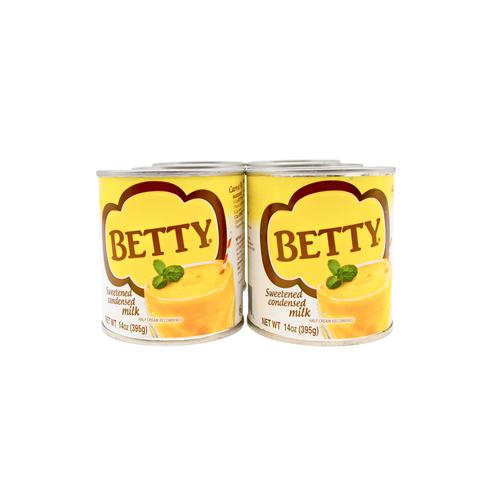 Betty Sweetened Condensed Milk 6 Units / 395 g / 0.87 lb_0