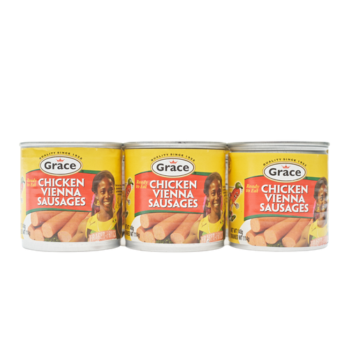 Grace Vienna Sausage Chicken 6 units / 140 g / 4.9 oz_0