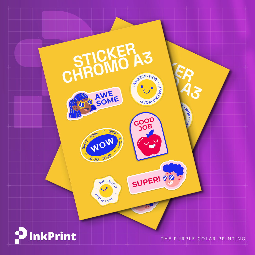 Sticker Kromo A3