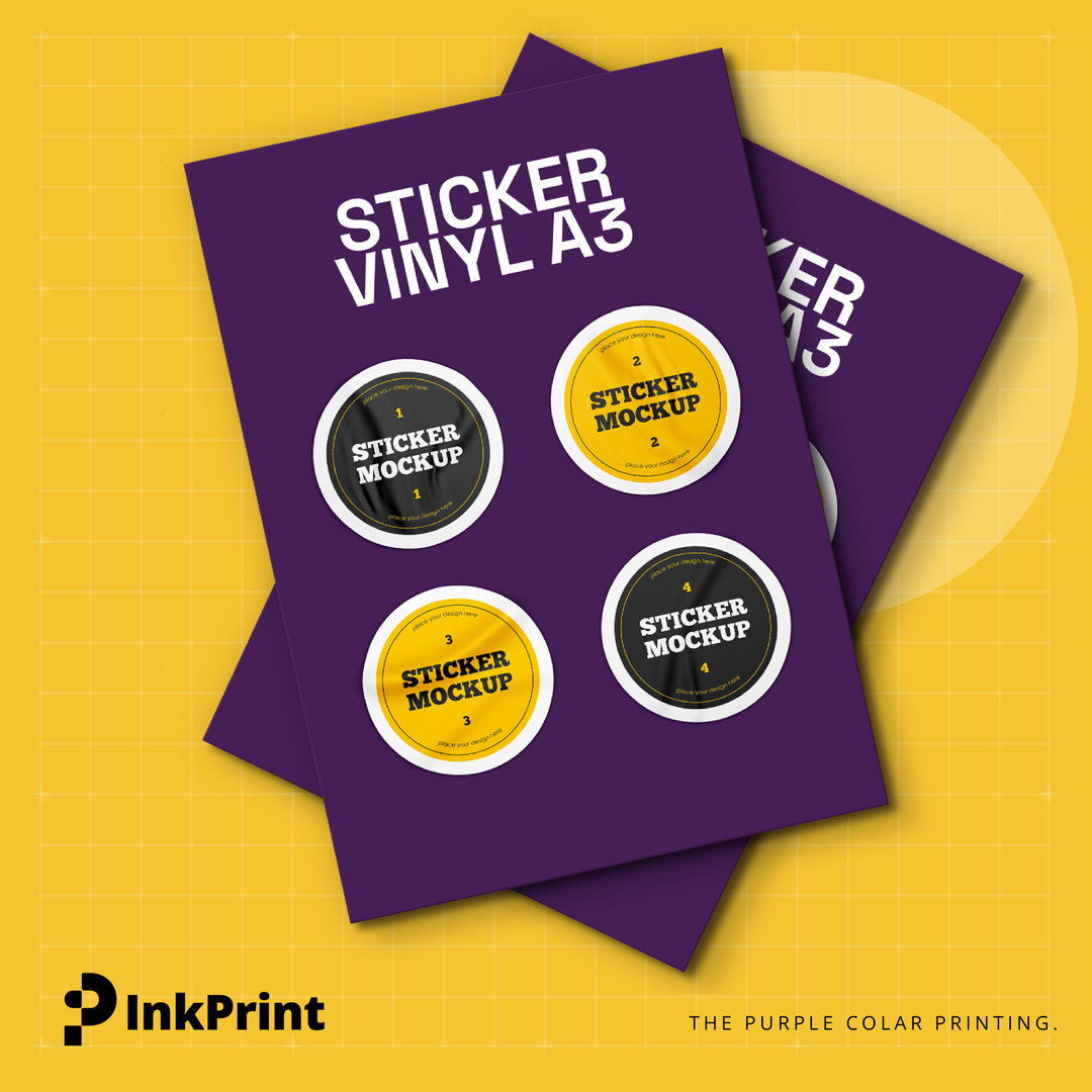 Sticker Vinyl A3