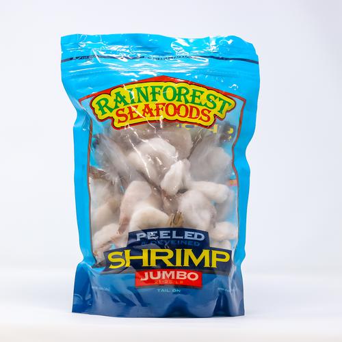 Rainforest Frozen Jumbo Shrimp 21-25 Bag 908 g / 2 lb