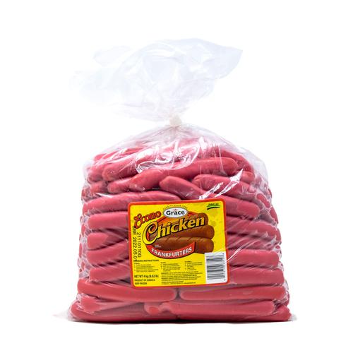 Grace Kennedy Econo Chicken Frankfurters 4 kg / 8.82 lb_0