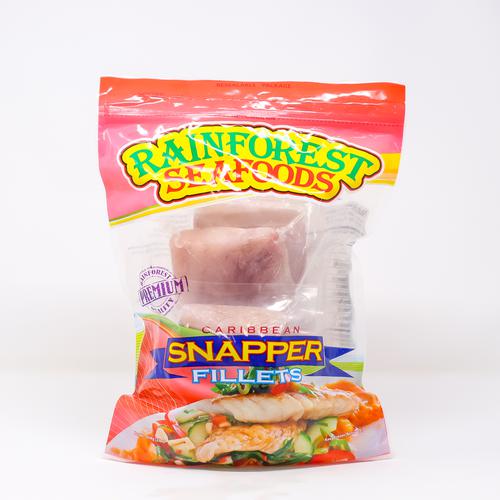 Rainforest Frozen Caribbean Snapper Fillet, Bag 908 g / 2 lb_0