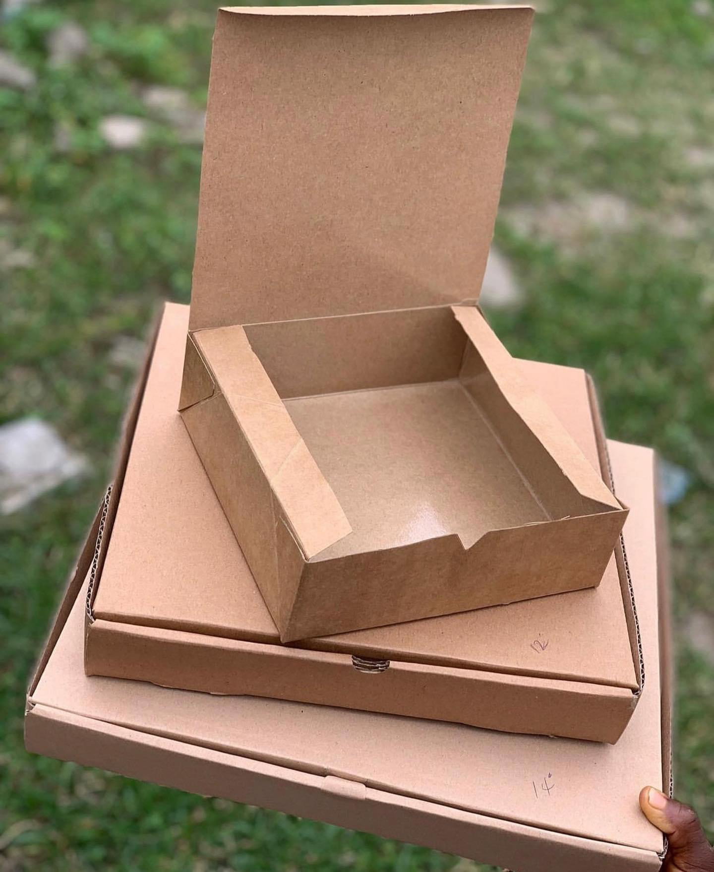 PLAIN KRAFT BROWN “ER” TAKEOUT BOXES - 8” x 8” x 3.5” / WINDOWED & NON WINDOWED _10