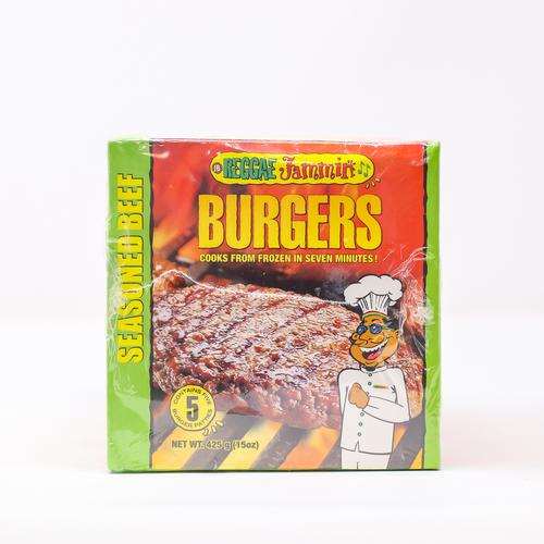 Reggae Jammin Beef Burger, 3 Units / 425 g / 15 oz