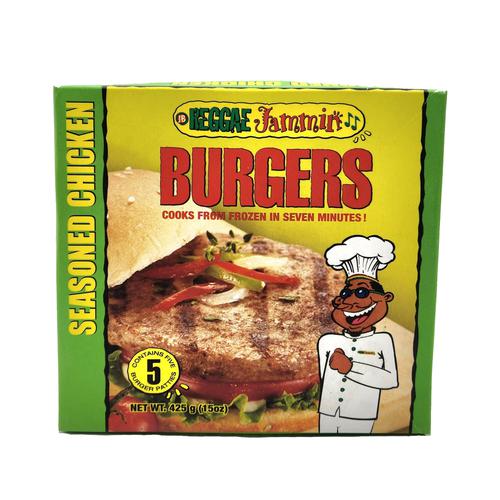 Reggae Jammin Chicken Burger 3 Pack 425 g / 15 oz
