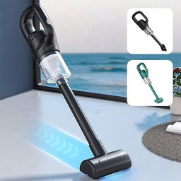 Cordless Handheld Vacuum Cleaner, 13.8 inches - Black