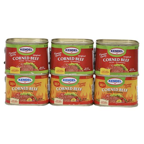 Kendel Corned Beef 6 units/ 198 g