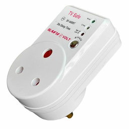 Safty Automatic Voltage Stabilizer Home Appliances for Television - White