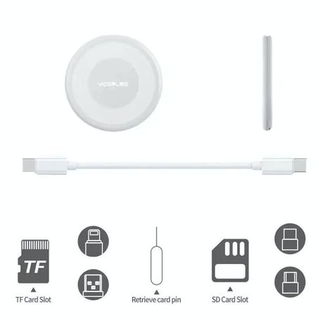 60W USB Fast Charging Cable Set with Type C Micro USB Port & Mobile Stand_1