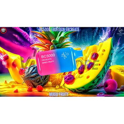 EBDESIGN BC5000 Rechargeable Disposable E-Cigarette - Mixed Fruity