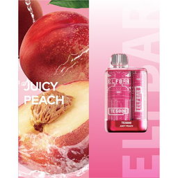 Elfbar TE5000 Rechargeable Disposable Vape Pod - Juicy Peach