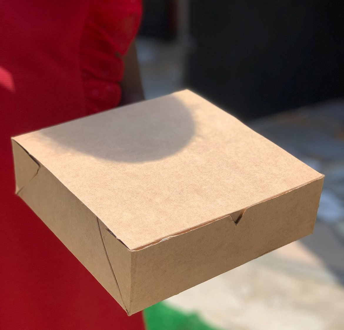 PLAIN KRAFT BROWN “ER” TAKEOUT BOXES - 8” x 8” x 3.5” / WINDOWED & NON WINDOWED _7