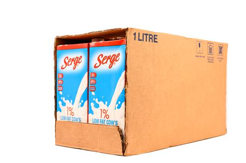 Serge Island Low Fat Milk 12 units /1 lt