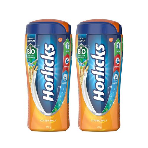 Horlicks Powdered Drink Mix 2 Units/ 500 g