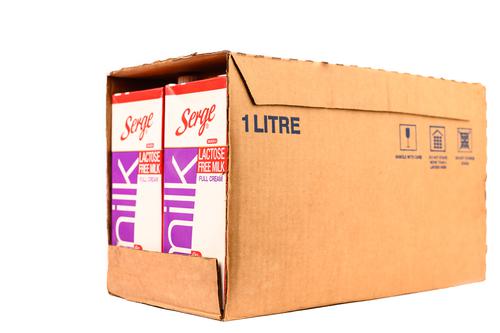 Serge Island Lactose Free Milk 12 Units / 1 L