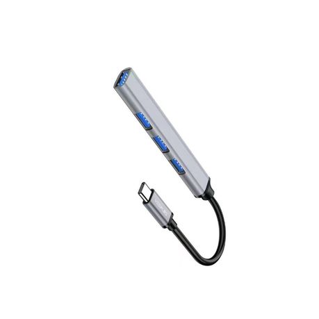 super speed type C Hub, 4-Port Aluminum Adapter