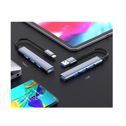 super speed USB 3.0 Hub, 4-Port Aluminum Adapter