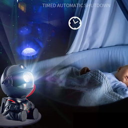 Astronaut-Themed Kids' Projector with Remote Control