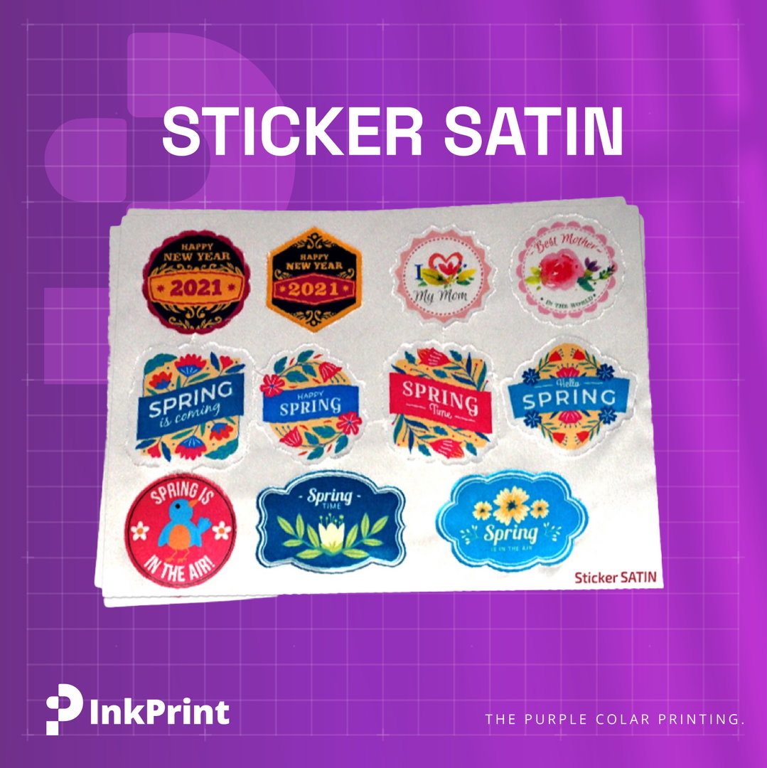 Sticker Satin
