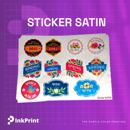 Sticker Satin