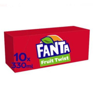 Fanta fruit twist 10x330ml BBE 31/03/24