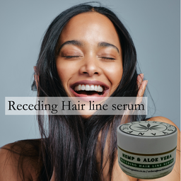 Receding Hair line serum Hemp and Aloe vera 50ml